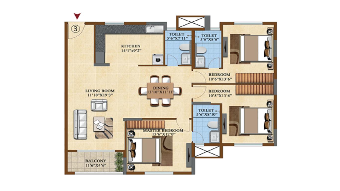 Sattva Divinity Mysore Road-floor plan 3.jpg